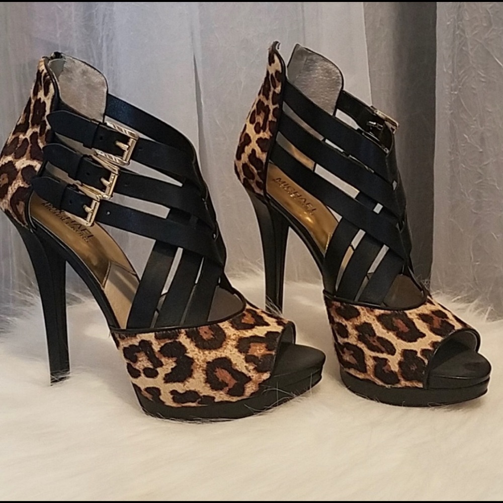 Michael Kors Calf hair heels